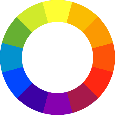 Image of a colour wheel.