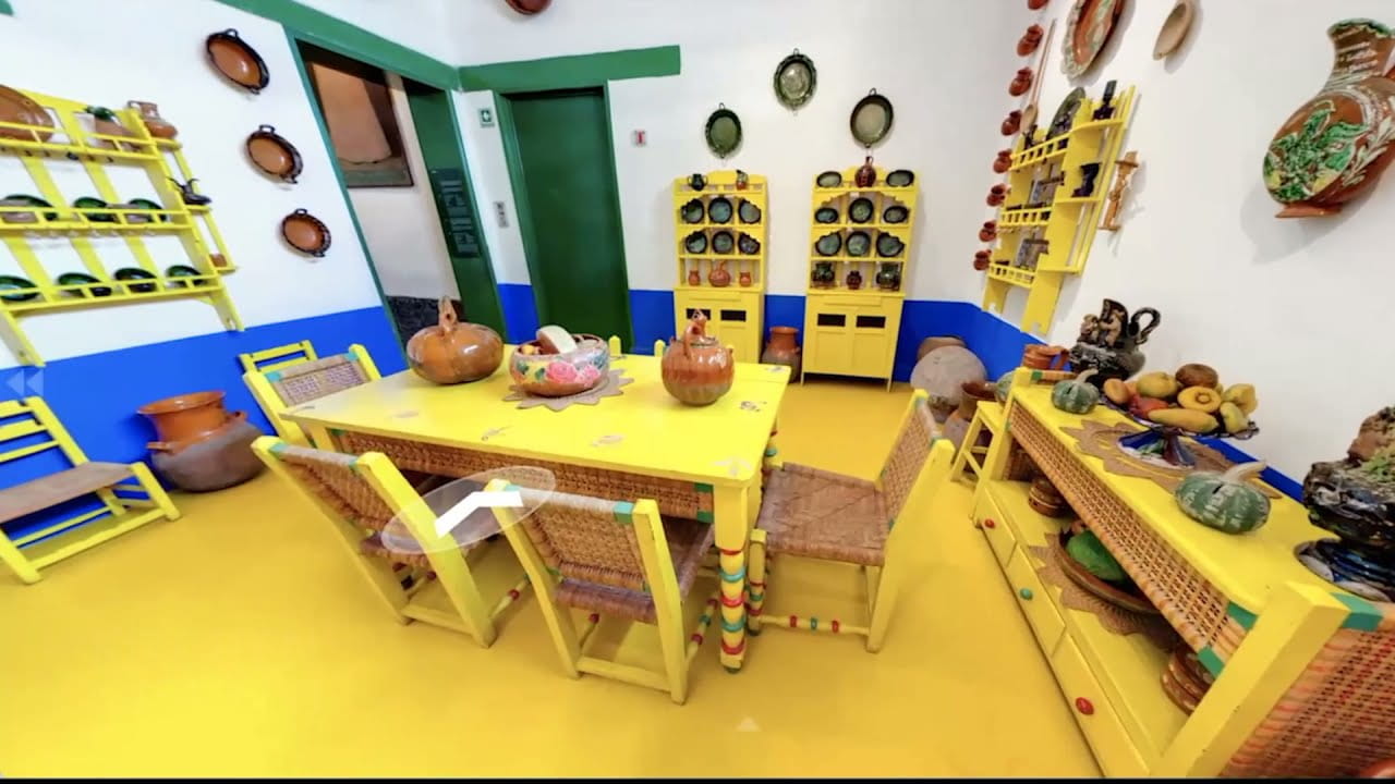 Image of Frida Kahlo's kitchen