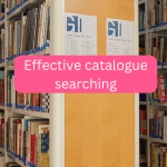 Searching - improving your catalogue searches