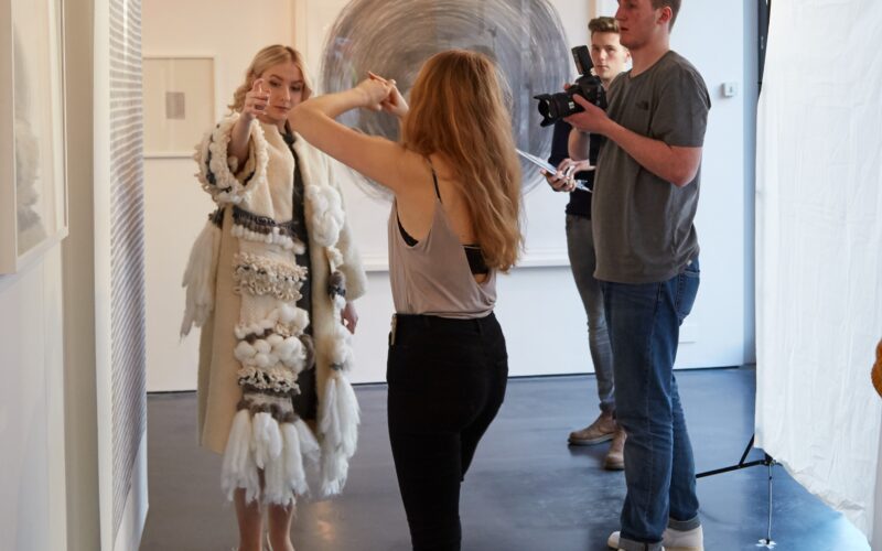 A decorative image for the BA Fashion Communication and Promotion course